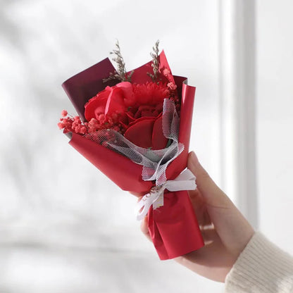 Mini Souvenir Artificial Flowers, Suitable for Weddings, Valentine's Day, Mother's Day, Graduation Ceremonies and Teachers' D