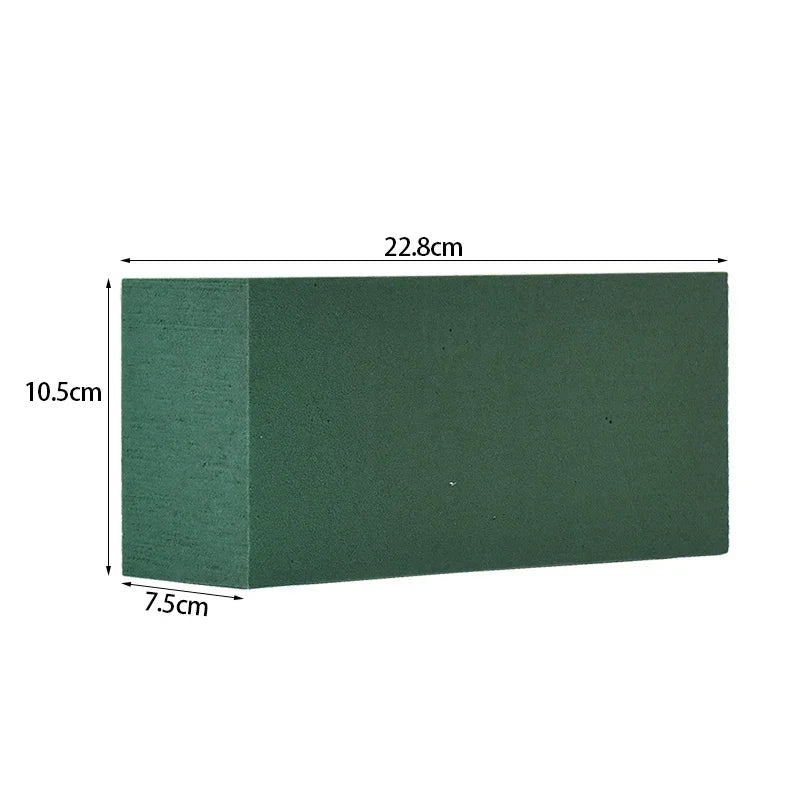 3/6Pcs Wet Fresh Floral Foam Blocks for Wedding Party Flower Arrangement Decoration Styrofoam Bricks Mud Home Garden Accessor