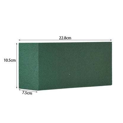 3/6Pcs Wet Fresh Floral Foam Blocks for Wedding Party Flower Arrangement Decoration Styrofoam Bricks Mud Home Garden Accessor