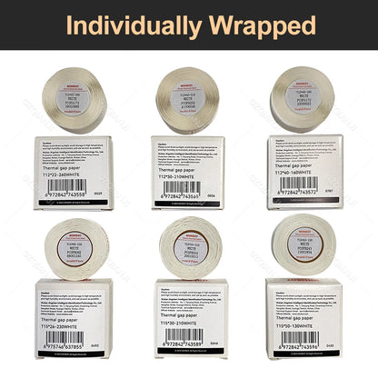 Niimbot D11 D110 D101 Label Printer Sticker Waterproof Anti-Oil Price Tape Scratch-Resistant Label Maker Adhesive Paper Rolls