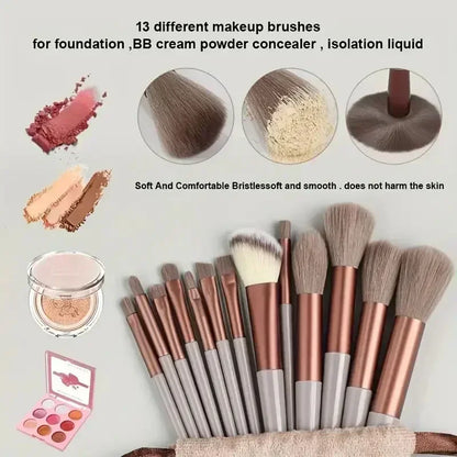 Makeup Brush Set Soft Fluffy Professiona Cosmetic Foundation Powder Eyeshadow Kabuki Blending Make Up Brush Beauty Tool Makeu