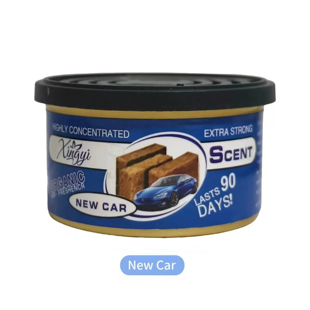 Car Air Fresheners Perfume Car Odor Eliminator Canned Wood Block Long-Lasting Auto Aromatherapy Home Wardrobe Deodorant Suppl
