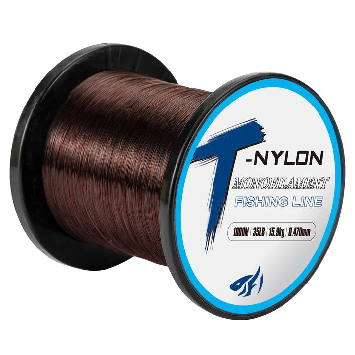 1000M Nylon Fishing Line Super Strong Monofilament Fishing Line Speckle Fluorocarbon Coated Fishing Line For Carp Pesca Olta