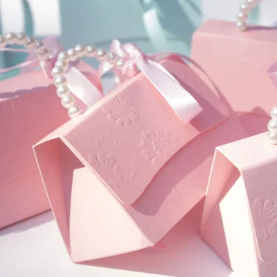 RMTPT 10/20pcs/lot Portable Party Wedding Favor Candy Boxes Baby Shower Gift Boxes wedding party favor box Candy gift boxes -