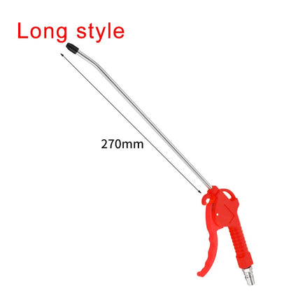 Air Blow Gun, High Flow Air Blower Gun for Compressor with Angled Bent Nozzle, Three Colors to Choose from, Short Style