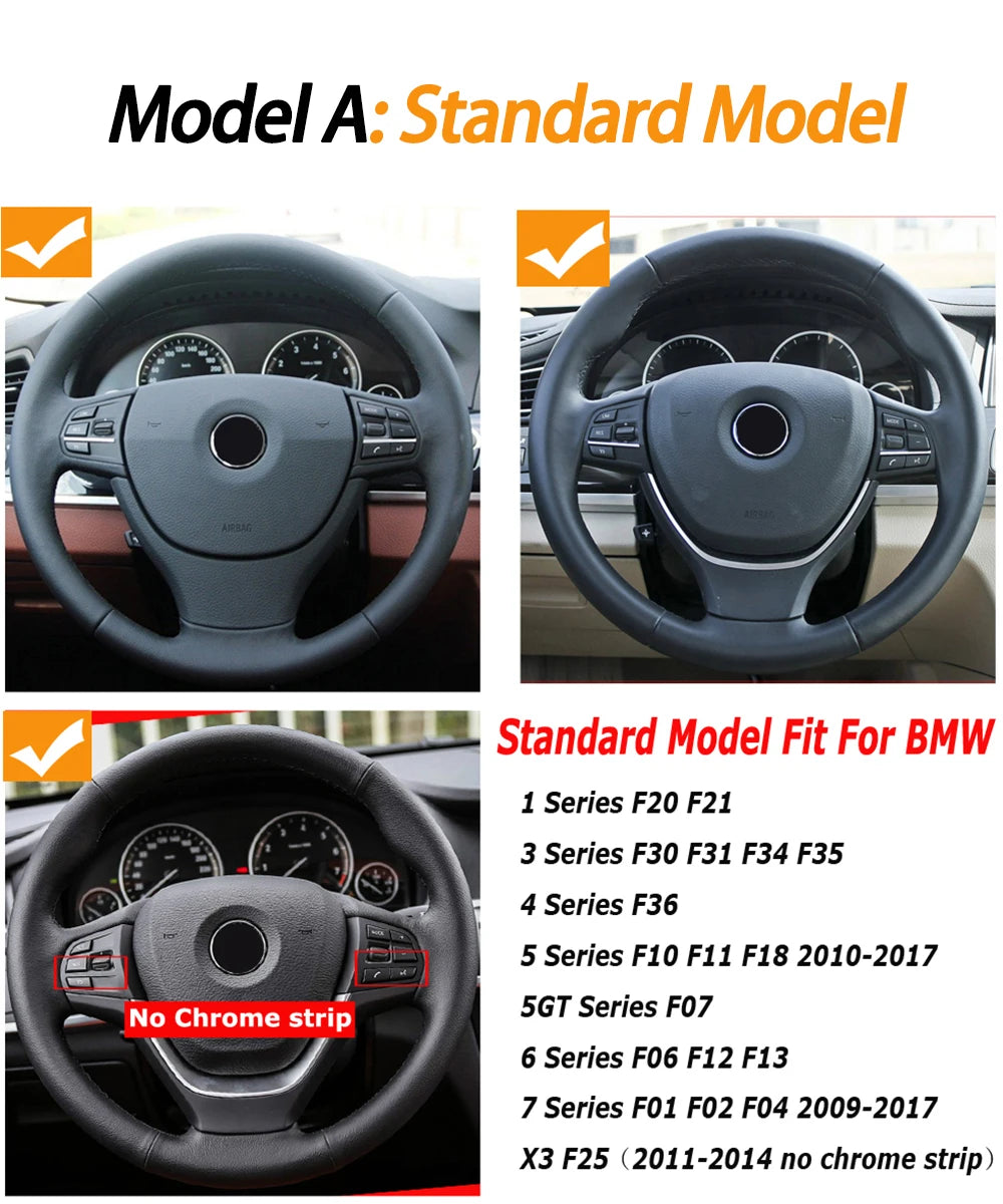 Car Steering Wheel Button Control Knob Keys For BMW 1 2 3 4 5 6 7 X3 X4 X5 X6 Series F20 F30 F36 F10 F11 F07 F12 F01 F02 F25 