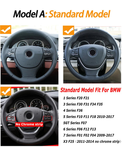 Car Steering Wheel Button Control Knob Keys For BMW 1 2 3 4 5 6 7 X3 X4 X5 X6 Series F20 F30 F36 F10 F11 F07 F12 F01 F02 F25 
