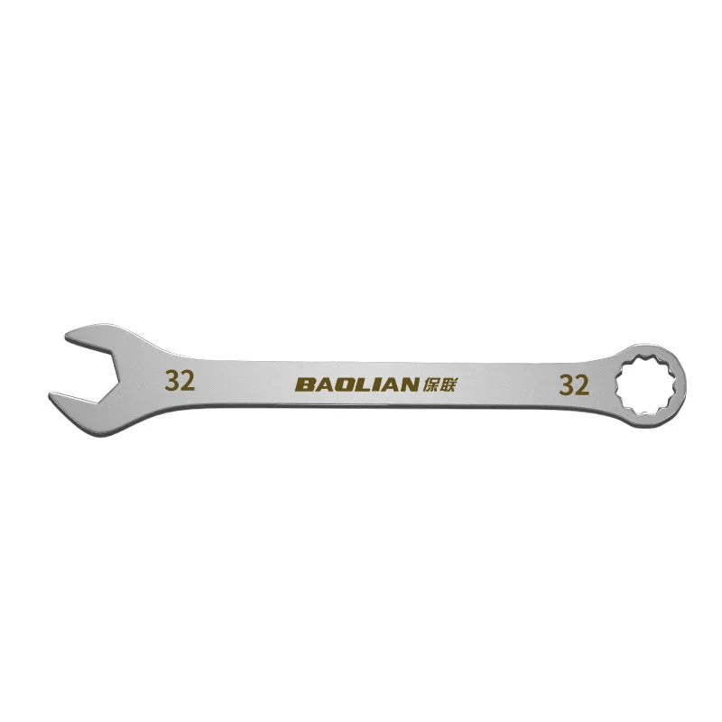 3mm Ultra-thin Wrench Large Open-end Wrench Plum Dual-purpose Wrench 4-27MM Cross-border Thin Section Dual-purpose