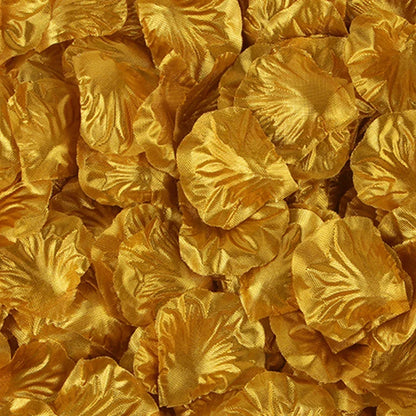 100-10000Pcs Top Colorful Artificial Fake Rose Petals Red White Gold Roses Petal Flowers Romantic Wedding Party Valentine Dec