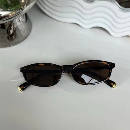 Vintage Small Frame Women's Kitten Glasses High-end Sunglasses Woman Luxury Brands Original Lunettes Femmes 802346
