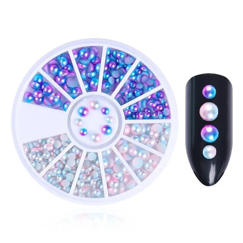 nail parts nail art glitter rhinestone Crystal gems jewelry Bead Manicure decoration accessories nail supplies for profession