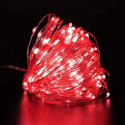 Led Copper Wire Fairy Lights Waterproof LED String Lights Battery Operated DIY Wedding Party Christmas Decoration Garland