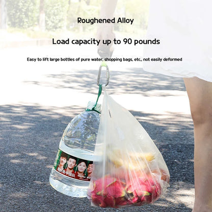 2PCS Heavy Duty Aluminium Alloy Hooks, Multi-functional Solid & Thick for Motorcycle, E-Bike, Scooter & Outdoor Use