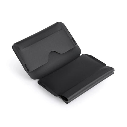 Portable Ultra-light ID Business Card Holder Mini Folding Wallet Multiofunctional Magnetic Buckel Coin Purse EDC Pouch - C09