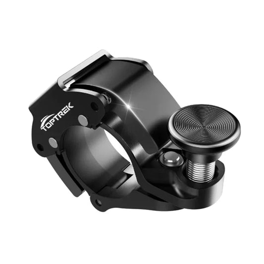 Toptrek Stainless Bicycle Bell Ring MTB Cycling Horn Bike Handlebar Bell Crisp Sound Horn for Bicycle Safety Bike Accessories