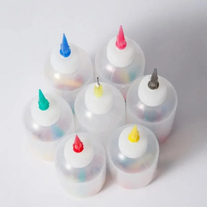 Pottery Supplies Plastic Pointed Mouth Squeeze Mud Bottle DIY Ceramic Craft Cup/vase/tea Set Creative Painting Coloring Tools