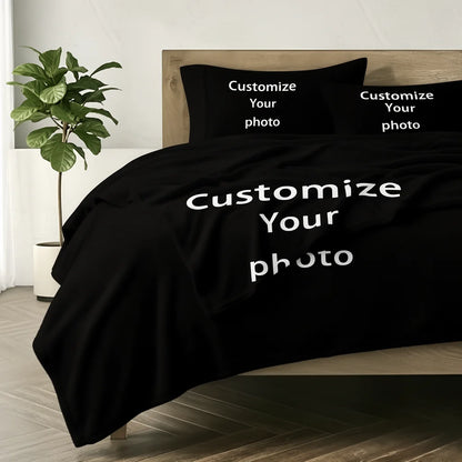 Customized Photo Blankets, Flannel Blanket Printing for Bedroom Sofas, Customized Gifts for Families, Pets, and Couples