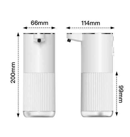 350ml Multifunctional Automatic Soap Dispenser Touchless Foam/Gel Dispenser 4 Level Wall Mount Hands Free Auto