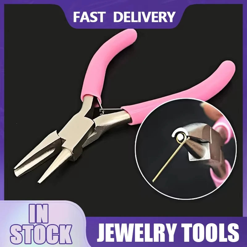 New!!!Professional Jewelry Pliers Beading Pliers Jewelry Repair Craft Supplies for Jewelry Making Pliers Wire Wrapping Tool