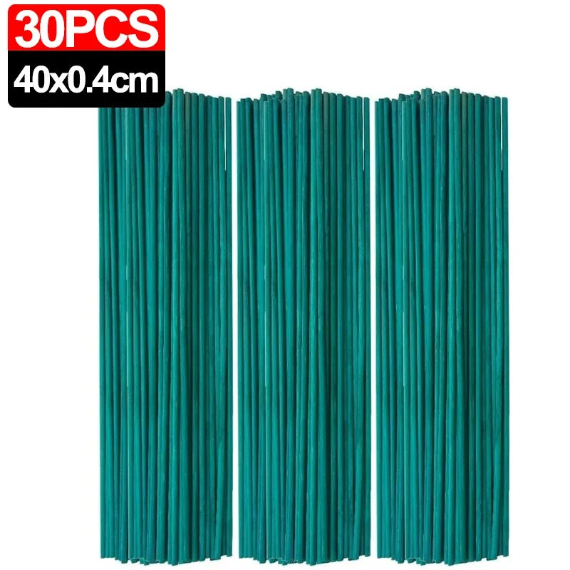 Plant Support Sticks Canes Bamboo Plants Stakes Potted Plants Tomato Sticks Supports Flower Sticks Climbing Plant Garden Tool