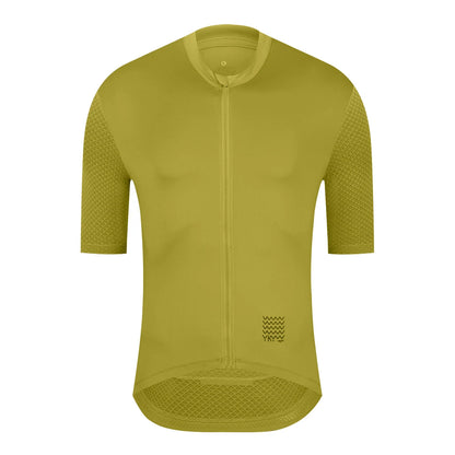 YKYWBIKE Men's Cycling Jersey Short Sleeve Summer Bicycle Jersey Road Bike Shirt Cycling Clothing Breathable Pro Team