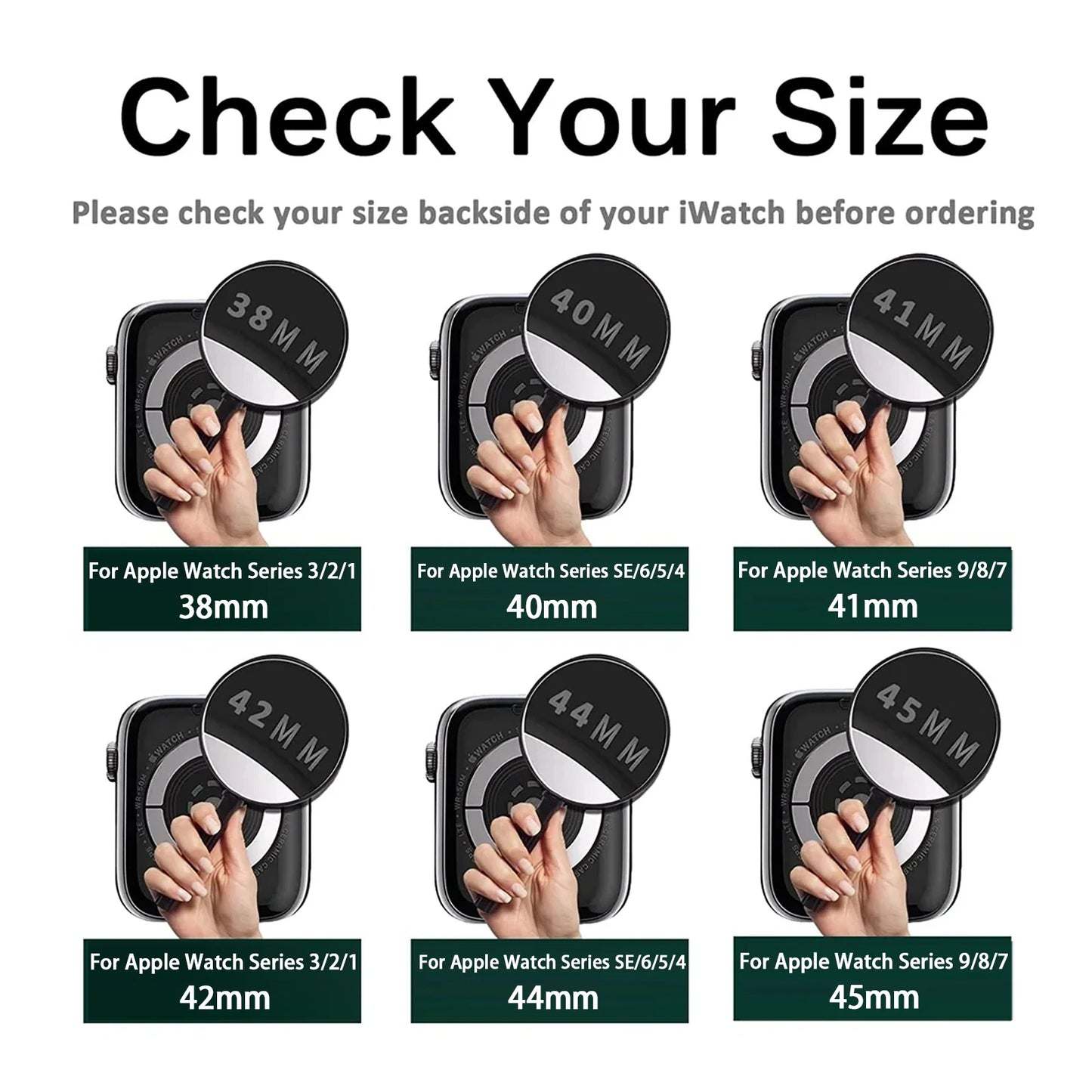 Glass+Diamond Cover For Apple watch case 46mm 40mm 44mm 41mm 42mm 45mm Bling Bumper Protector iWatch Series 11 10 9 SE 7 8 ca