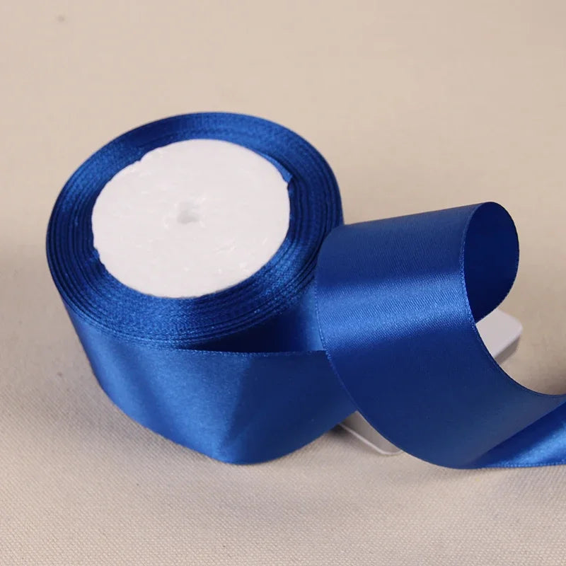 6mm 10mm 15mm 20mm 25mm 40mm 50mm Sky Blue Satin Ribbons Christmas Wedding Party Decoration Gift Wrapping Light Blue Ribbons