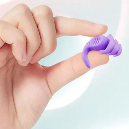 1 Pair Antinoise Earplugs Sound Insulation Ear Protection Earplugs Sleeping Swimming Travel Noise Reduction Waterproof Earplu
