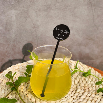30/50/100pcs Custom Cocktail stirrers Personalised Drink Stirrers Wedding Decorations Baby Shower Swizzle Decoration Party De