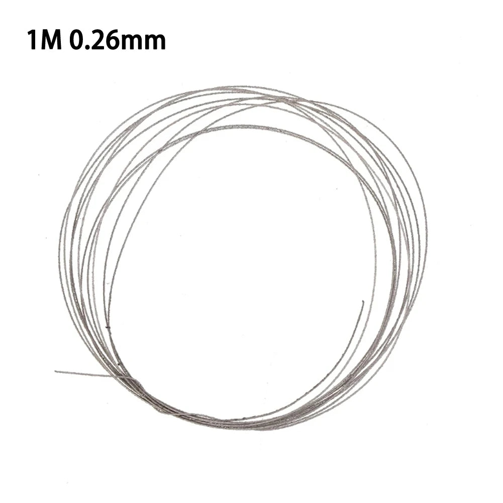 Superfine Diamond Cutting Wire 1m DIY Tool Coping Saw Blades Jade Metal Marble Granite Stone Glass Wood Jewelry Wire Saw Cutt