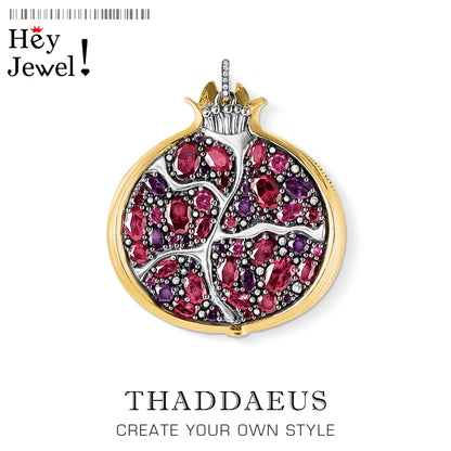 Pendant Pomegranate,2020 Brand New Vintage Fashion Jewelry Europe Bijoux Symbol of Life Gift For Woman