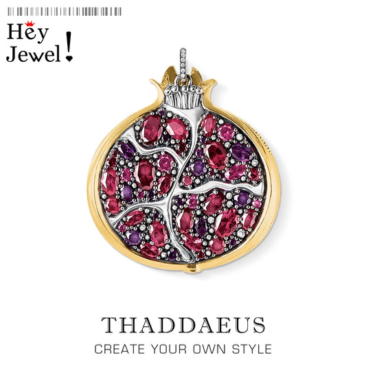 Pendant Pomegranate,2020 Brand New Vintage Fashion Jewelry Europe Bijoux Symbol of Life Gift For Woman