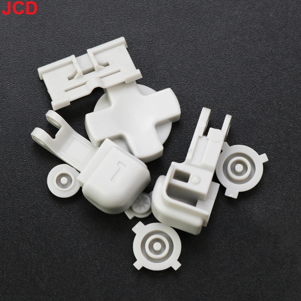 JCD 1set For GameBoy Advance SP GBA SP Plastic Full Button Set For GBA SP A B Select Start Power ON/OFF L R Buttons Kit D Pad