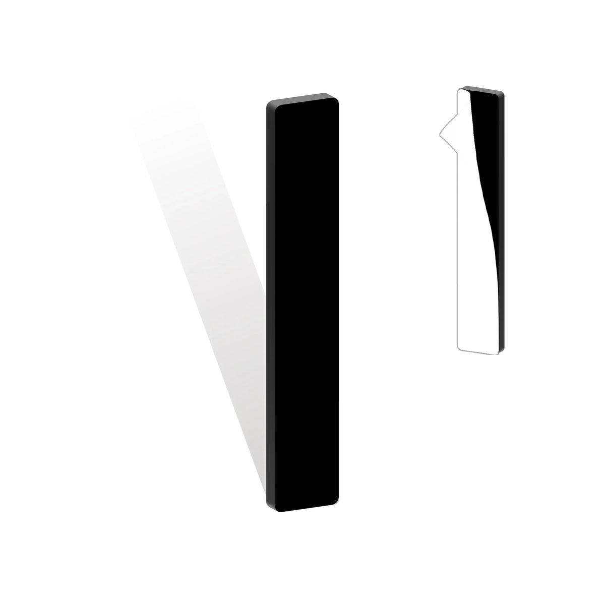 Self Adhesive House Numbers 3-12in 5mm Solid Acrylic Letters Modern Address Sign for Door Mailbox Office Hotel Apartment Deco