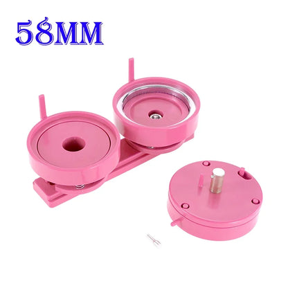 25/32/37/44/58/75mm Badge Maker Molds DIY Button Badge Maker Press Machine Interchangeable Die Mould Round Badge Punching Die