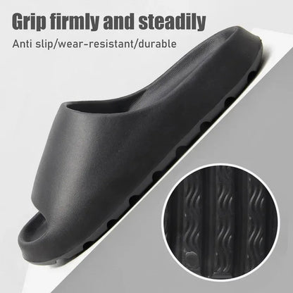 Coconut Slippers Cloud Thick-soled Sandals Summer Fashion Soft Bottom Beach Men Slippers Women's Sandals EVA Slides