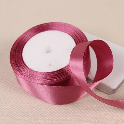 6/10/15/20/25/40/50mm Satin Ribbons DIY Artificial Crafts Wedding Party Supplies Handicraft Sewing Accessories Material 22met