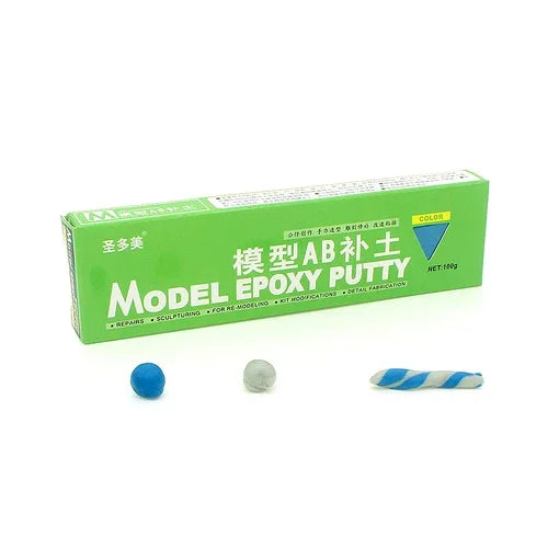 Model AB Epoxy Putty Quick /Slow Dry For Model Repairs Sculpturing Action Figure BJD Fabrication Re-modeling DIY 100g