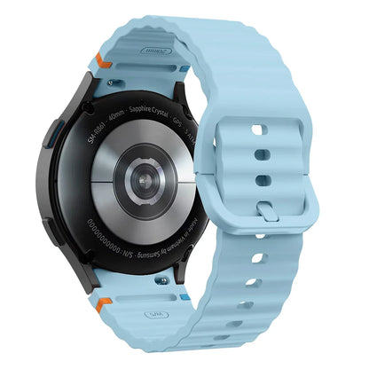 Original Silicone Band for Samsung Galaxy Watch 7 FE 6 4 Classic 5 Pro 44mm 40mm 43mm 47mm 45mm Bracelet Galaxy Watch6 7 Stra