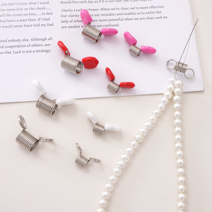 1pcs Bead Stopper Spring Clip Creative Bead Wire End Jewelry Making Tool DIY Bracelet Necklace Tool for Handmade Jewelry