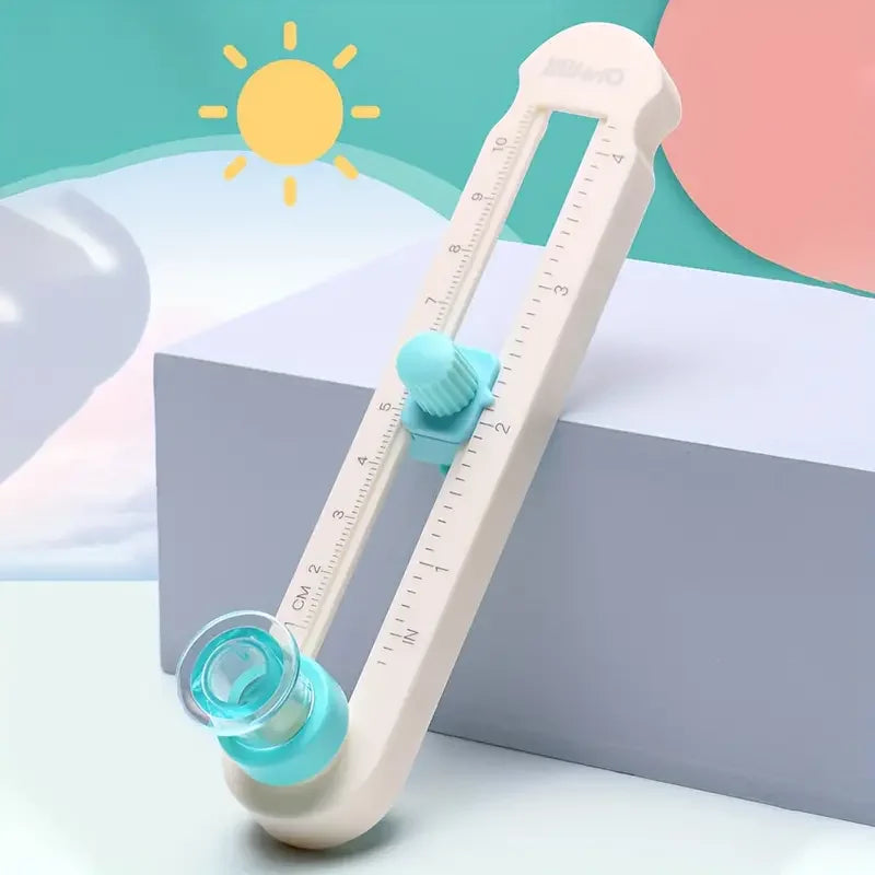 360° Adjustable Circle Cutter & Replacement Blade - Precision Scrapbooking Tool for Perfect Circular Paper Cuts - 1PC Circula