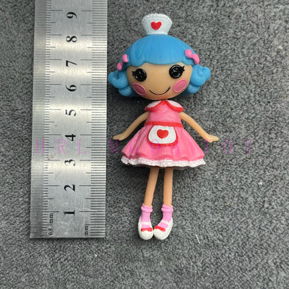 Original 8-10cm Lalaloopsy Little Sister Multi-style Dolls PVC Girls' Holiday Gift Collection Toys - A24-1PC