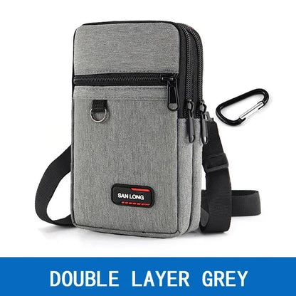 Waterproof Waist Bag Purse with Belt Single/double Layer Outdoor Fanny Pack Men Women Phone Pouch Camping Hunting Tactical Ba