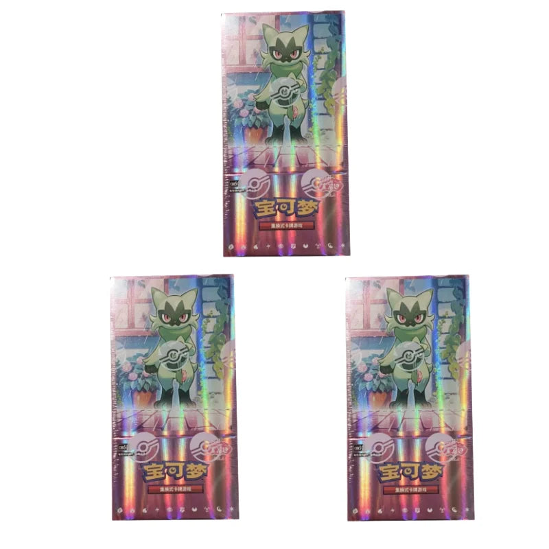 In Stock 100% Original Genuine PokéM0n Trading Ptcg Card Collected Gem Bag Series Collect Battle Cards Birthday Gifts
