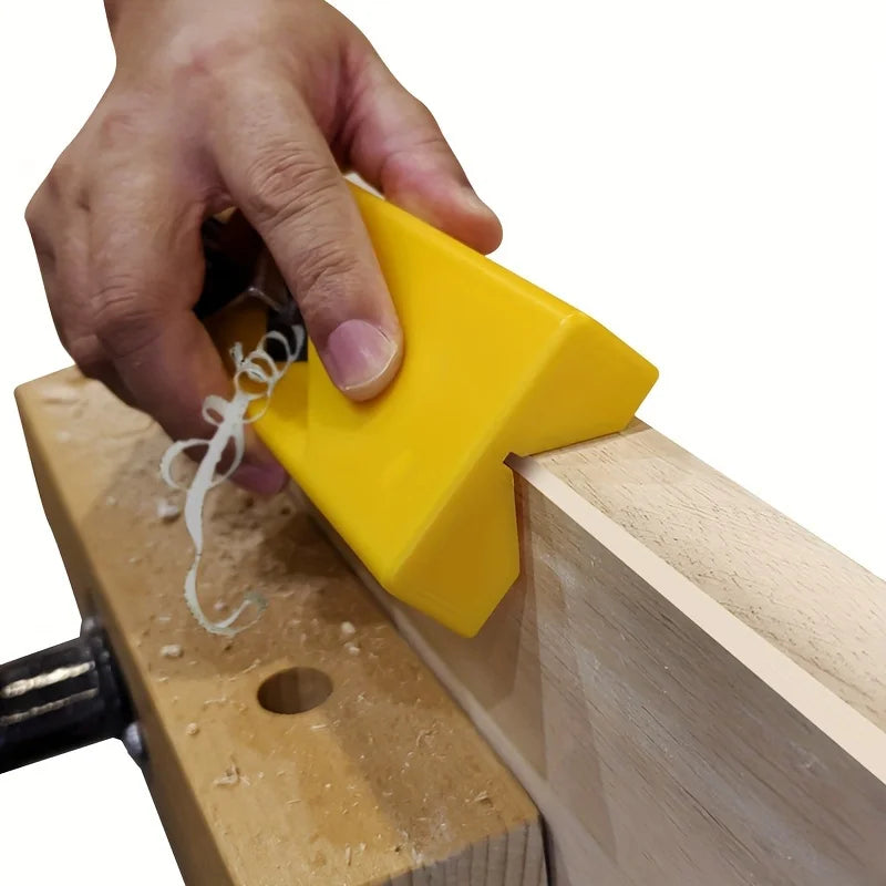 Wood Edge Trimmer, Hand Planer for Woodworking, Chamfer Tool for Plywood,MDF,Solid Wood,DIY Carpenter Tool with Adjustable Bl