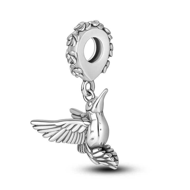 925 Sterling Silver Charms Beads Pendant Tree of Life Dog Elephant Love Heart Charm Fit Original Bracelet DIY Women Jewelry G
