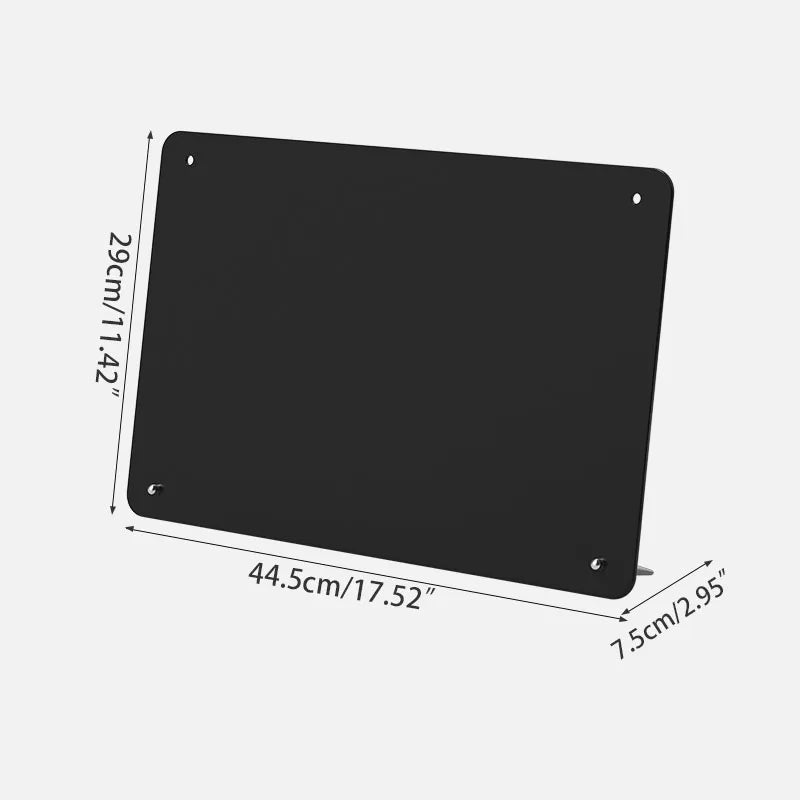 Extra-large magnetic blackboard plan board,reusable memo planning sheet,wall-mounted desk type,suitable for home office,kitch