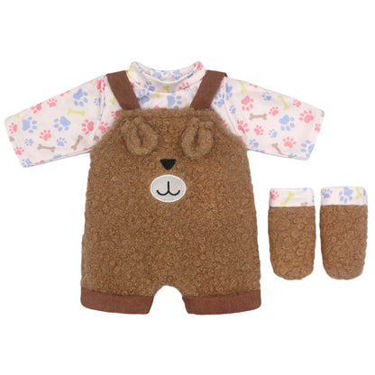 Baby Born Doll Outfits For 13-18 Inch Newborn Doll Cute Jumpers Rompers Suit+Shoes Doll Accessories Festival Birthday Gift - 