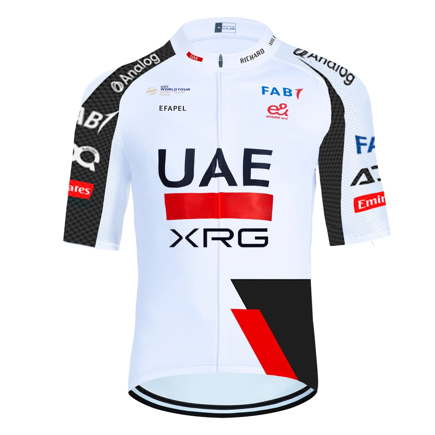 2026 New WHITE Cycling Jersey UAE Team Bike Jersey Shorts 10 Color Men Women Quick dry Ropa Ciclismo Pro Bicycle TShirt Cloth