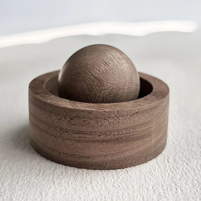 Car & Home Essential Oil Diffuser - Made of Wood Mini Cute Natural Fragrance Diffuser Suitable for Bedroom Living Room Bathro